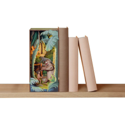 Конструктор-диорама Revell Tiny Adventures Book Nook Disney 00535 Книга джунглей DIY 68 деталей 00535 — фото 11