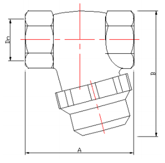 Фильтр сетчатый Valtec 3/4" ВР-ВР универсальный арт. VT.386.N.05
