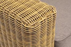 "Боно" лаунж-зона из искусственного ротанга, цвет соломенный