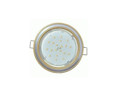 Ecola GX53 H4 Светильник встраиваемый квадрат плоский Белый матовый 41x106 FQ53N4ECB