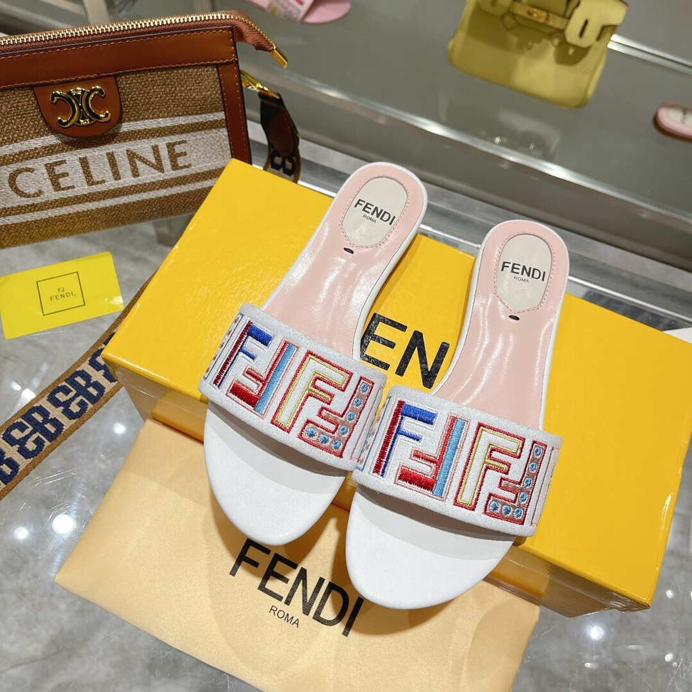 Fendi Signature Slides