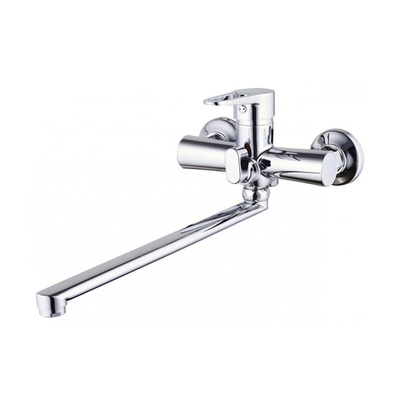 Hansen Смеситель для ванны, длинный излив H22004, хром