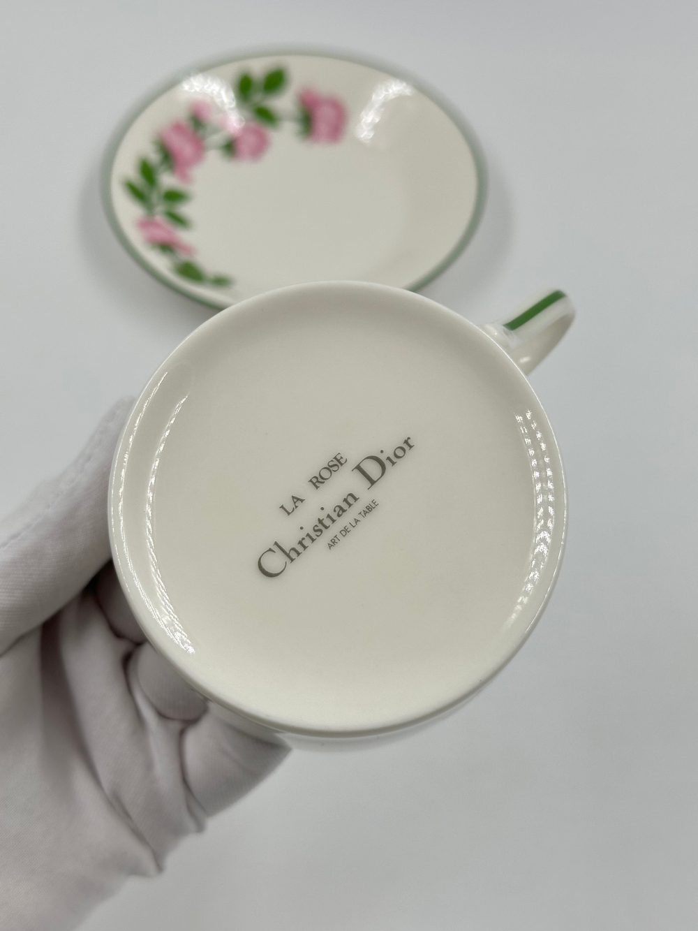 Чайная пара Christian Dior, La Rose