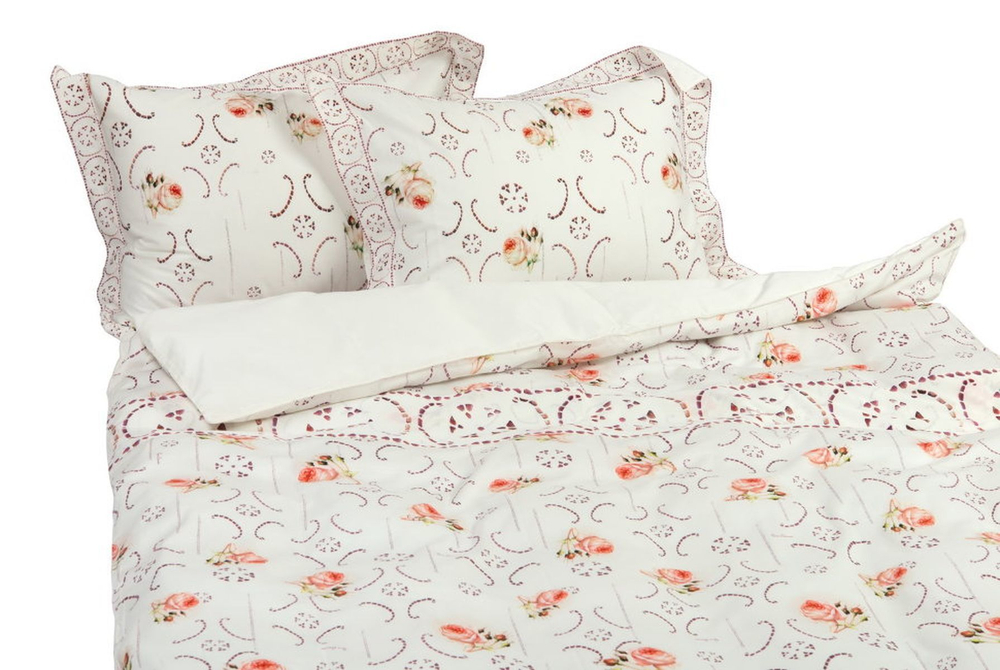 Постельное белье 2 спальное семейное RoccoBarocco Романтика Италия