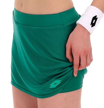 Теннисная юбка Lotto Superrapida VIII - deep dark green