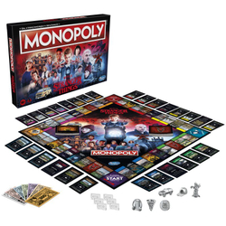 Hasbro - польская версия игры Monopoly Stranger Things F2544