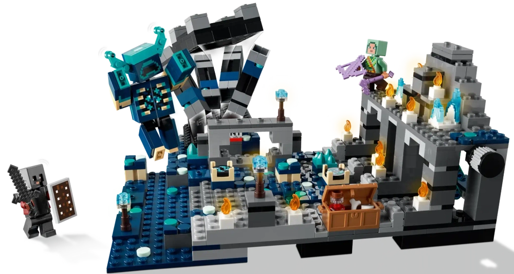 Конструктор LEGO Minecraft 21246 Глубокая Темная битва