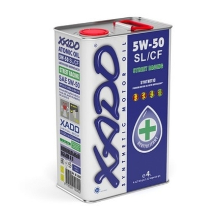 Моторное масло XADO 5w50 SL/CF 4л синтетика