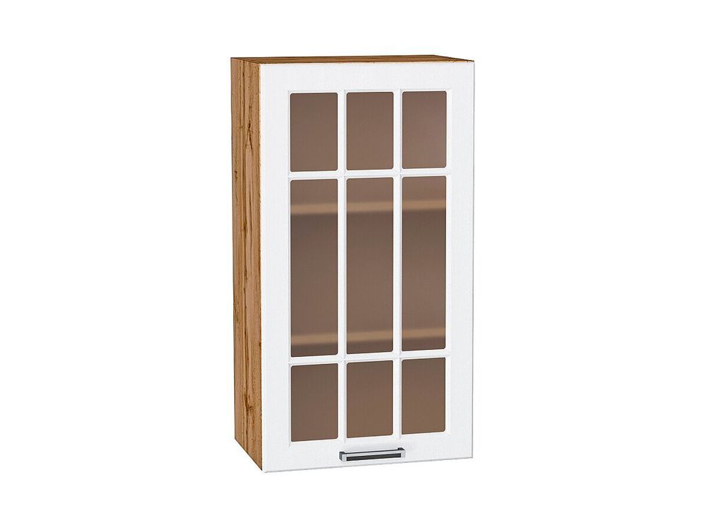 Шкаф верхний с 1-ой остекленной дверцей Прага