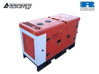 Дизельный генератор Азимут АД-10С-230-2РКМ19 Ricardo однофазный в кожухе с автозапуском
