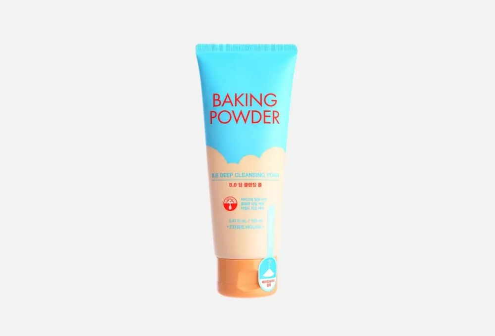 ETUDE Очищающая пенка для снятия ББ-крема с содой ETUDE Baking Powder B.B Deep Cleansing Foam
