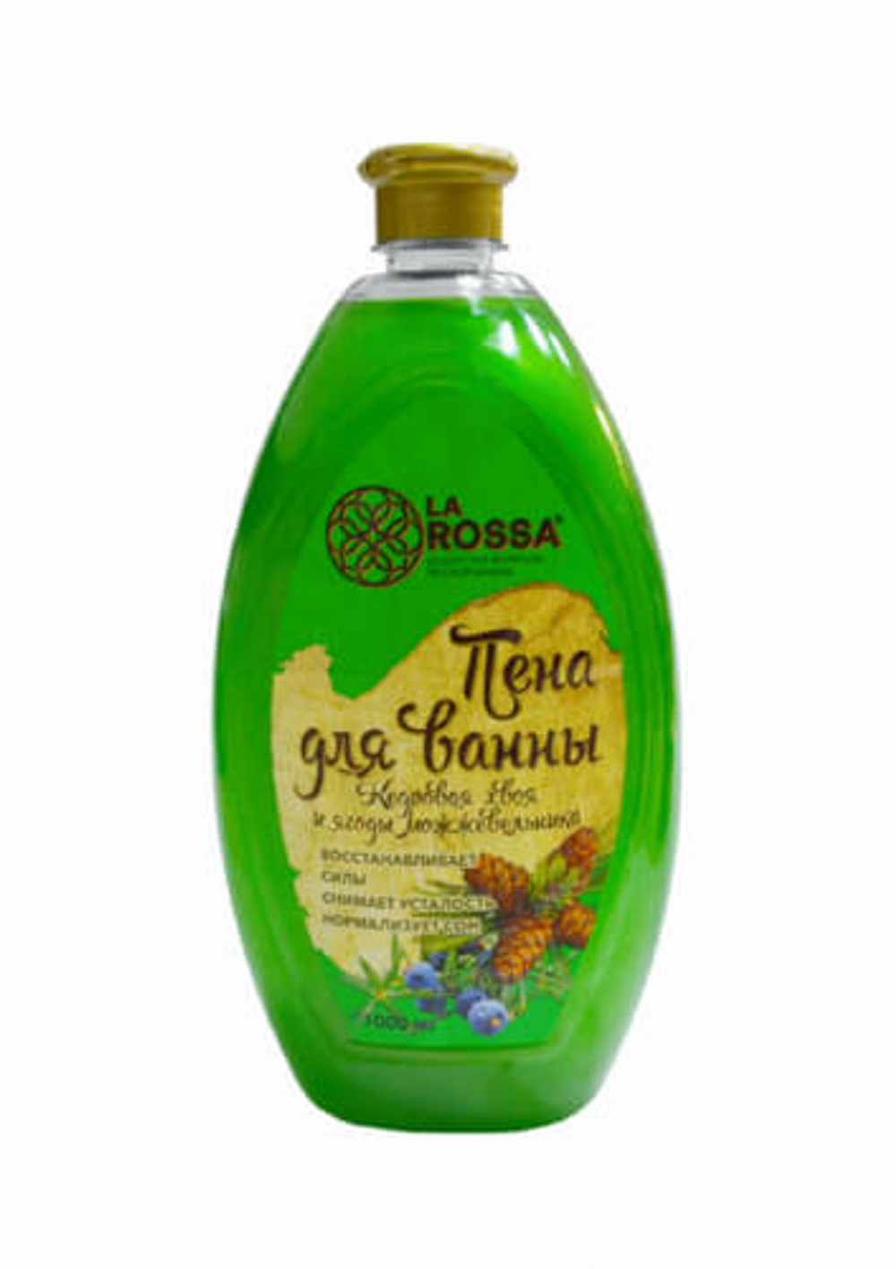ЛаРосса Пена для ванн 1,0л.Кедр.хвоя и яг.можжев.(2850) 0380