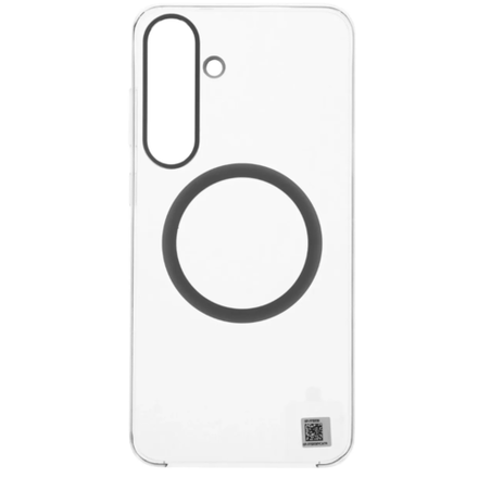 Силиконовая накладка Clear Case MagSafe Samsung S25 Edge