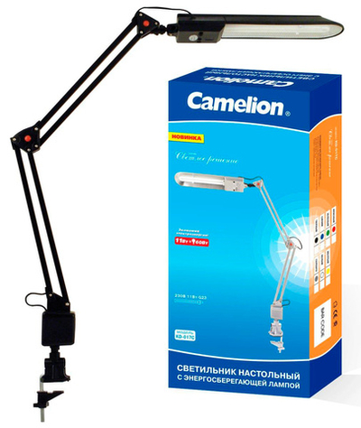 Светильник настольный CAMELION KD 017С 11W струбци