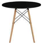 Стол LA ALTA EAMES DSW D90 черный