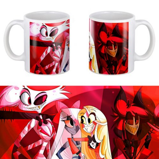 Кружка керамическая Hazbin Hotel Отель Хазбин, 330 мл