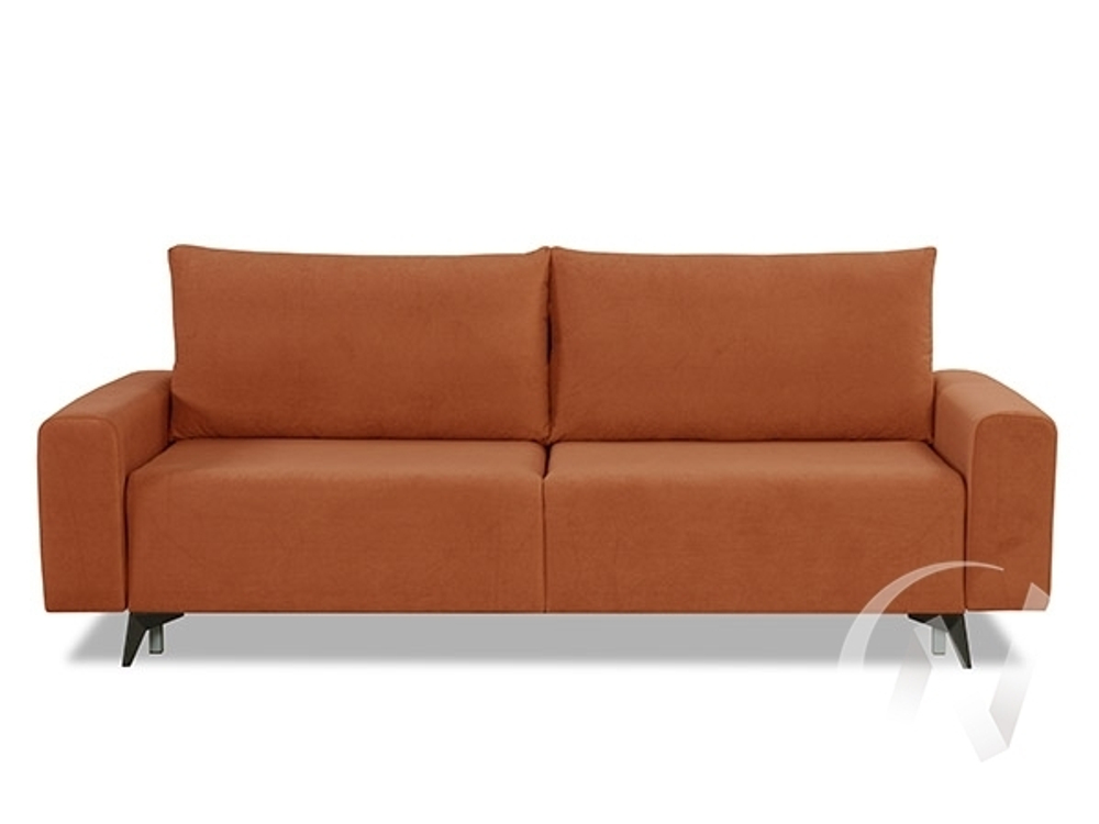 Диван прямой Халиф (БД) Modus 13 (велюр терракотовый)