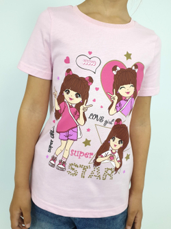 6-91-2 Футболка для девочки