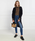 Хлопковый кардиган gabon Max Mara Leisure - черный(334605366)