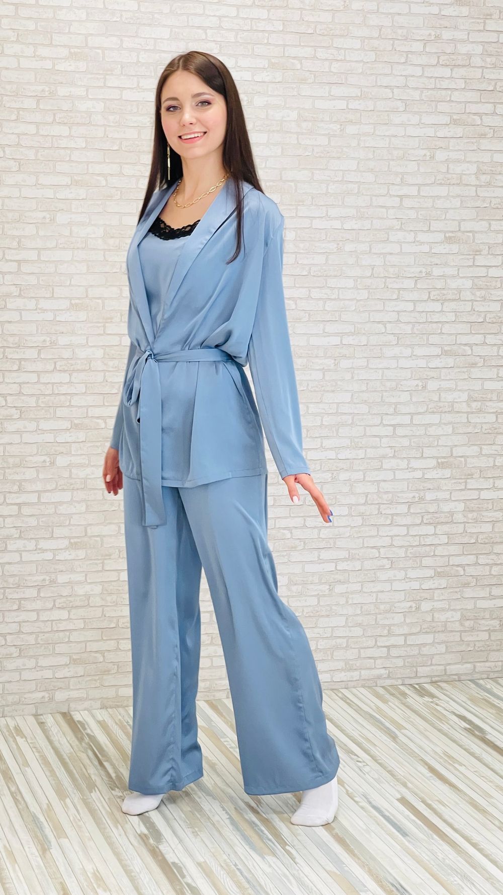 Комплект МЛ-8001 (серо-голубой)