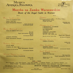 Комплект / Musica Antiqua Polonica (4LP)