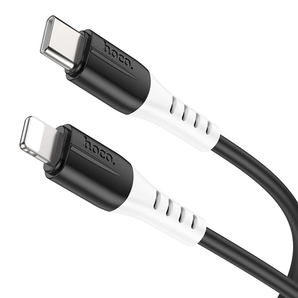 X82 iP PD silicone charging data cable