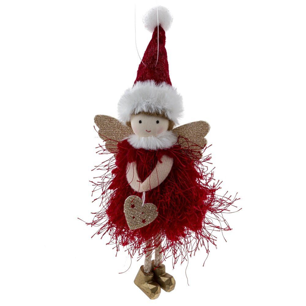 GAEM Изделие декоративное подвесное "Девочка-ангел", L7 W4 H20 см, 3в.