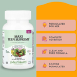 Maxi Health, Maxi Teen Supreme ™, для нее, 60 капсул