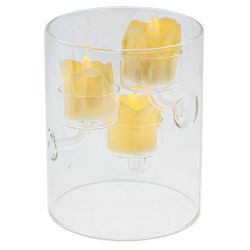 GAEM Подсвечник, L12 W12 H15 см