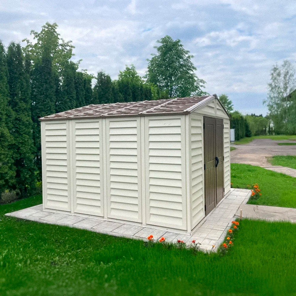 Пластиковый сарай-хозблок WoodBridgePlus