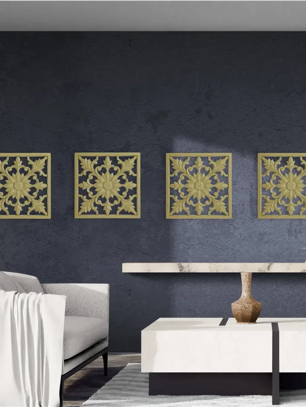 Панно на стену для интерьера 29*29 см