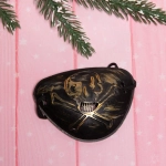 Повязка на глаз «Пират серебряный череп»
