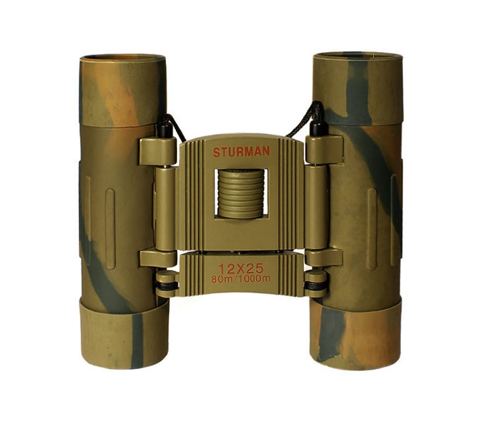 Бинокль Sturman 12x25, чёрный