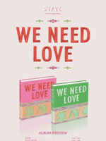 Альбом STAYC - WE NEED LOVE 3rd Single Album RANDOM Version