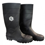 Рабочие сапоги ПВХ без МП черные (размер 40)