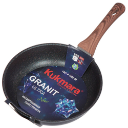 Сковорода алюминий, 24 см, антиприг, Kukmara, Granit Ultra, син, сгг240а