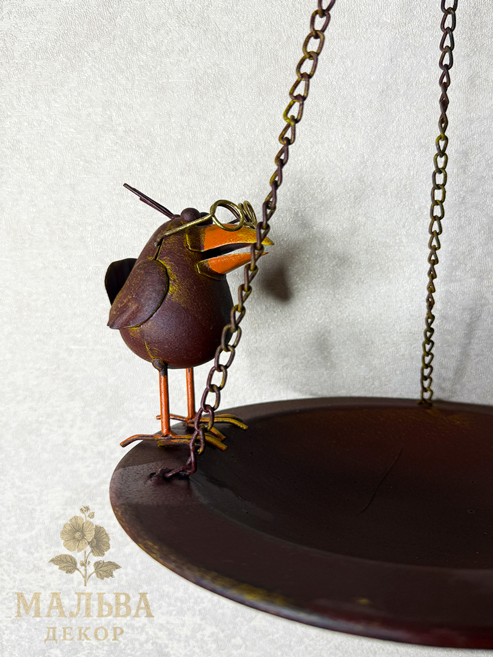 Кормушка для птиц подвесная "Вороны" CAMPO Home & Garden 29.5x22x47 см