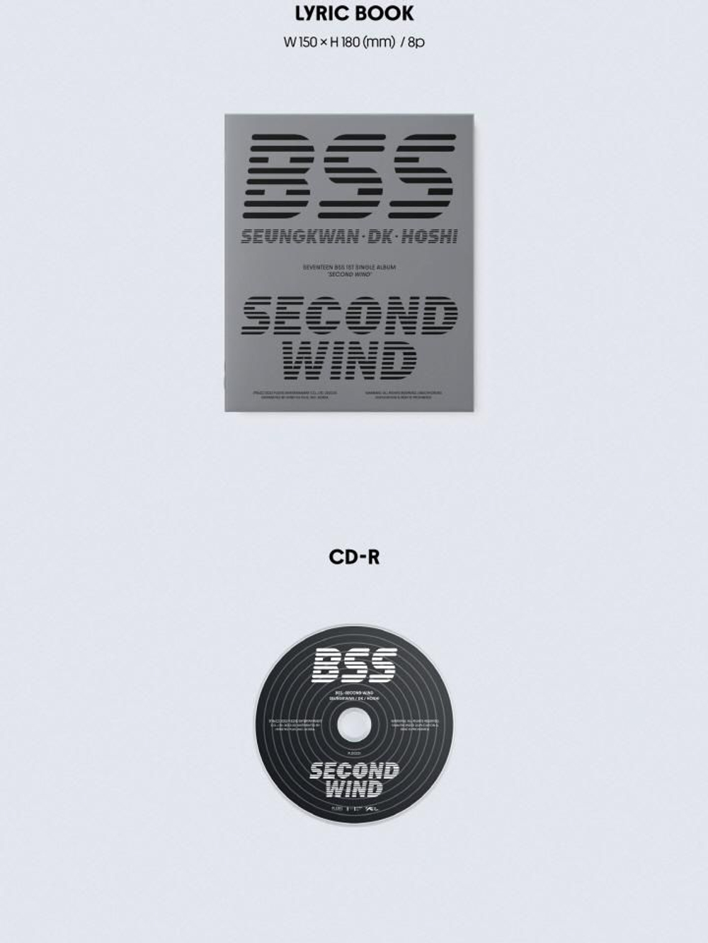 Альбом BSS (SEVENTEEN) - SECOND WIND BSS 1st Single Album SPECIAL Version