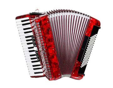 JH2017-R Аккордеон 37/96/7/2, красный, с футляром, Aurus