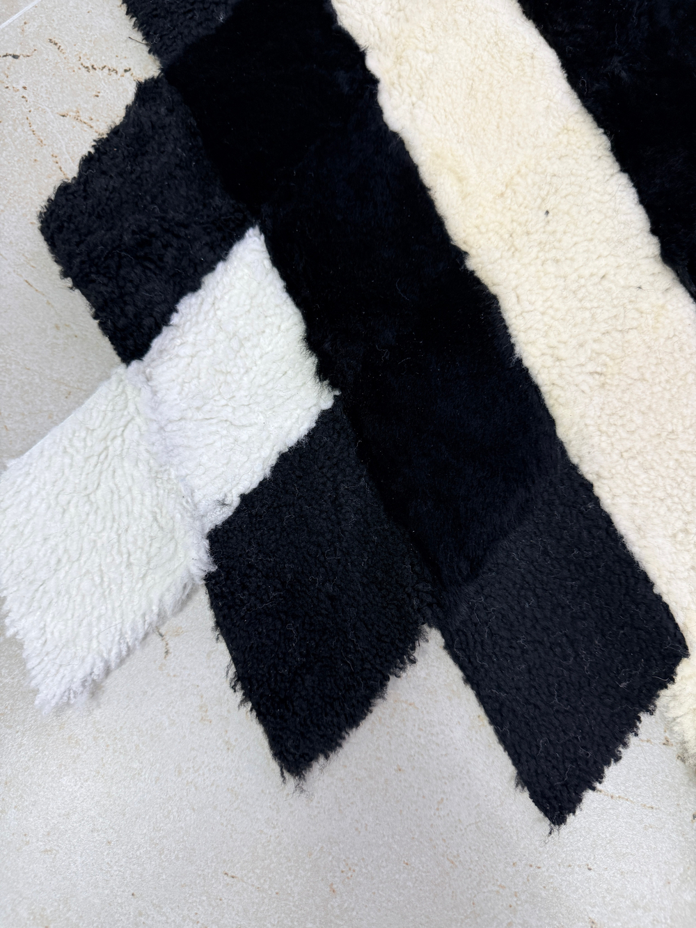 Меховой Коврик прикроватный накидка на кресло из овчины