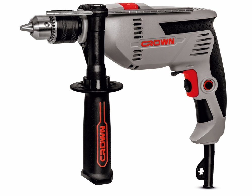 Дрель ударная CROWN CT10128, 600Вт