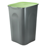 Бак универсальный квадратный NORTON 43л. с откидной крышкой цвет оливковый