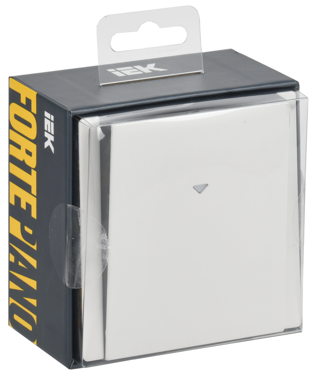 FORTE&PIANO Выключатель карточный 30А FP243M металл белый IEK