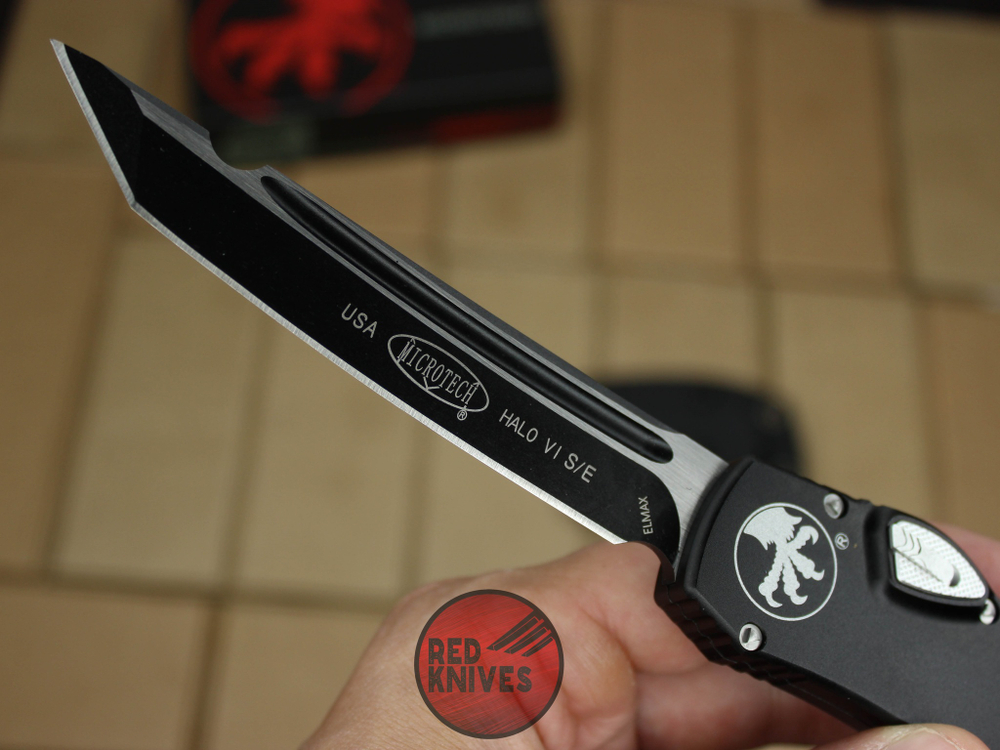 Нож Microtech Halo 6 T/E BKBK 250-1