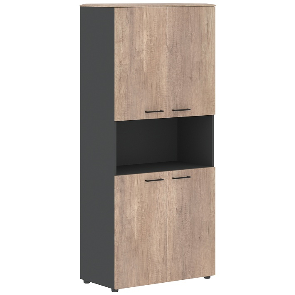 Шкаф для документов с 2-мя комплектами дверей JAY (Джэй)