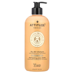 ATTITUDE, Furry Friends Natural Pet Care, шампунь для сухой кожи, лаванда, 473 мл (16 жидк. унц.)