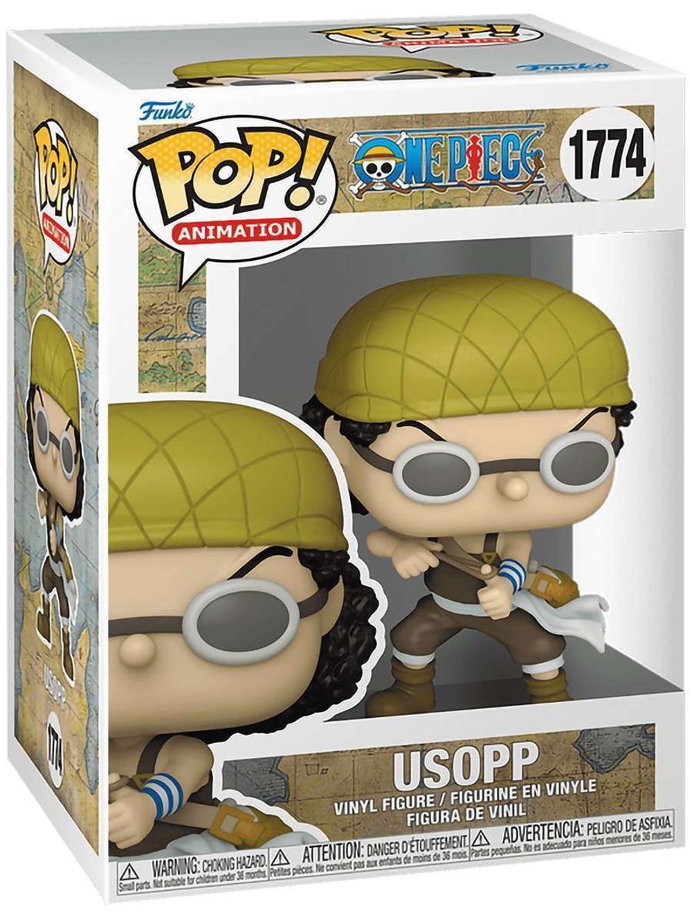 Фигурка Funko POP! Animation One Piece Usopp with Rubber Band (1774) 80368