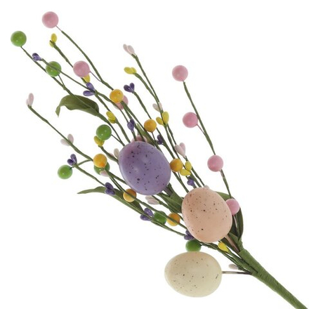 GAEM Ветка искусственная "Пасхальная", L18 W10 H44 см