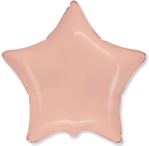 Звезда 18" Пудровый макарунс Fm