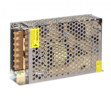 Блок питания ELF интерьерный, 12V, 100W, компактный металличесий перфорированный корпус